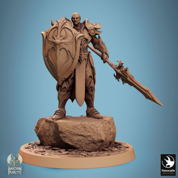 Collection Warforged Construct Defender Weapons | Large | Rescale Miniatures | D&D DnD Pathfinder Miniature
