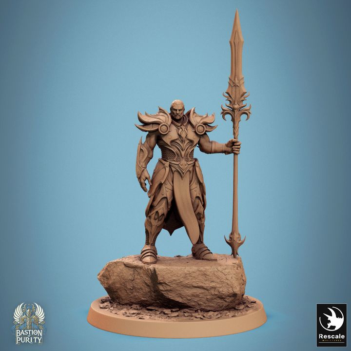 Collection Warforged Construct Defender Weapons | Large | Rescale Miniatures | D&D DnD Pathfinder Miniature