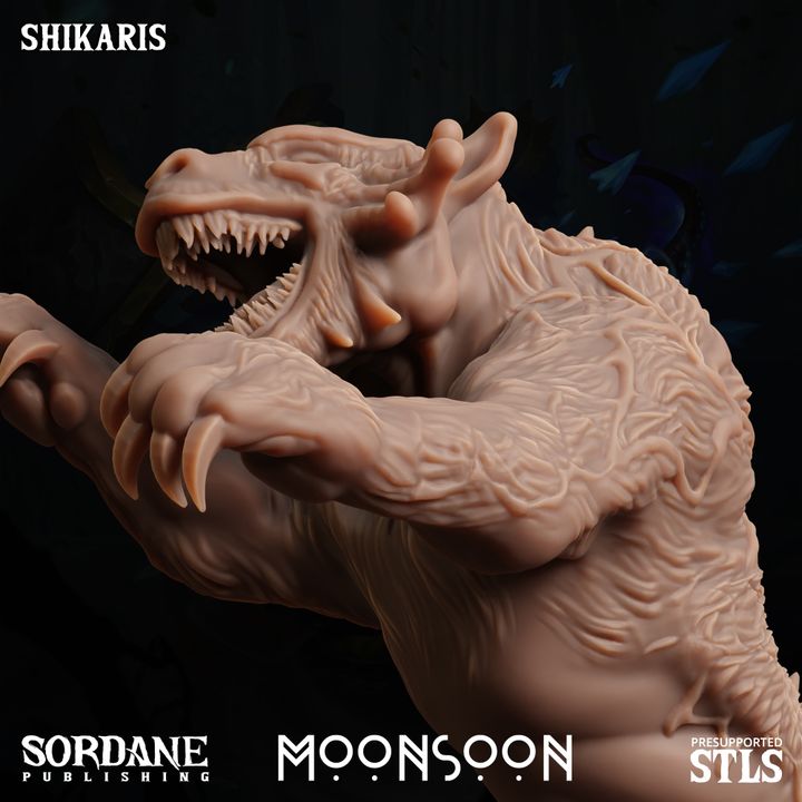 Shikaris - Roaring (32mm Base)