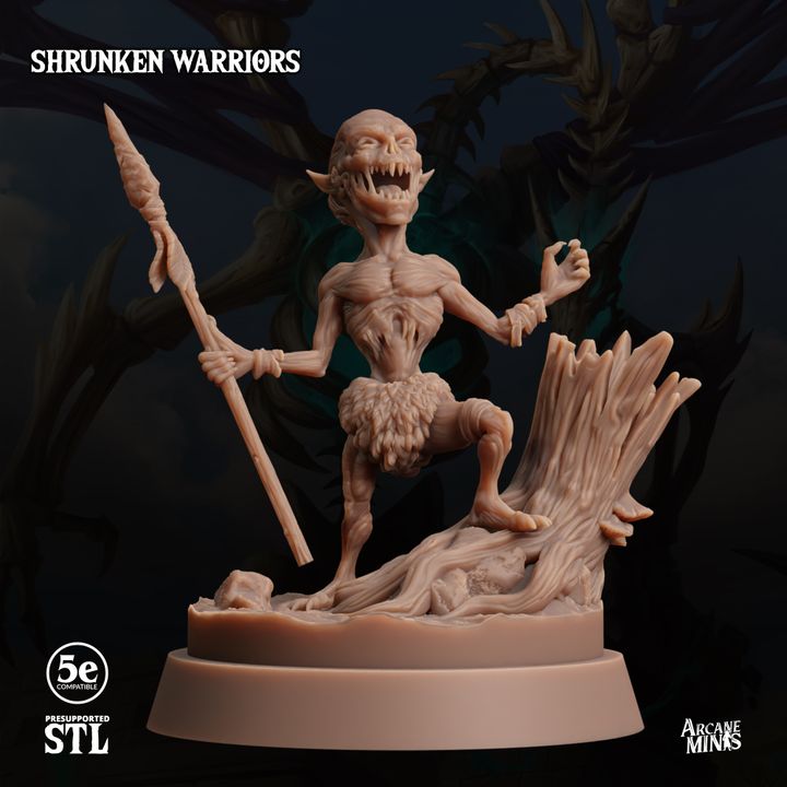 Undead Necromancer Warrior Miniature | Medium | Sordane Publishing | D&D DnD Pathfinder Miniature
