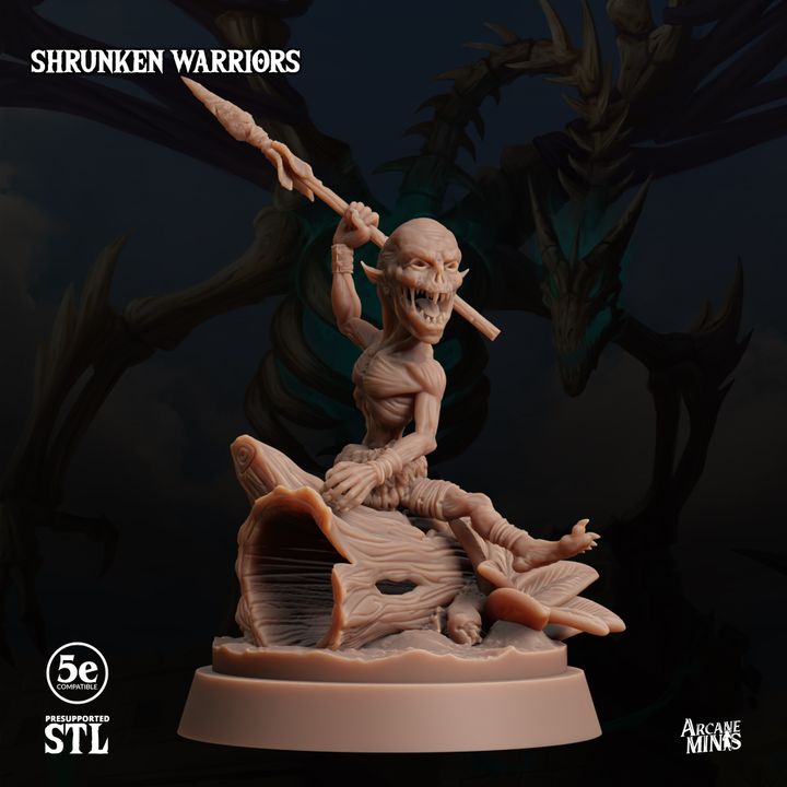 Undead Necromancer Warrior Miniature | Medium | Sordane Publishing | D&D DnD Pathfinder Miniature