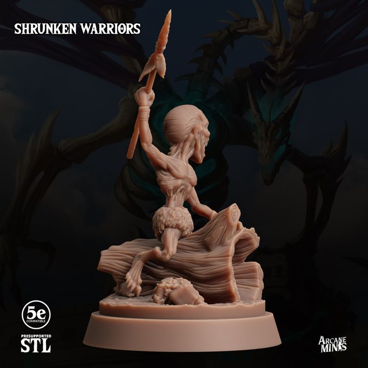 Undead Necromancer Warrior Miniature | Medium | Sordane Publishing | D&D DnD Pathfinder Miniature