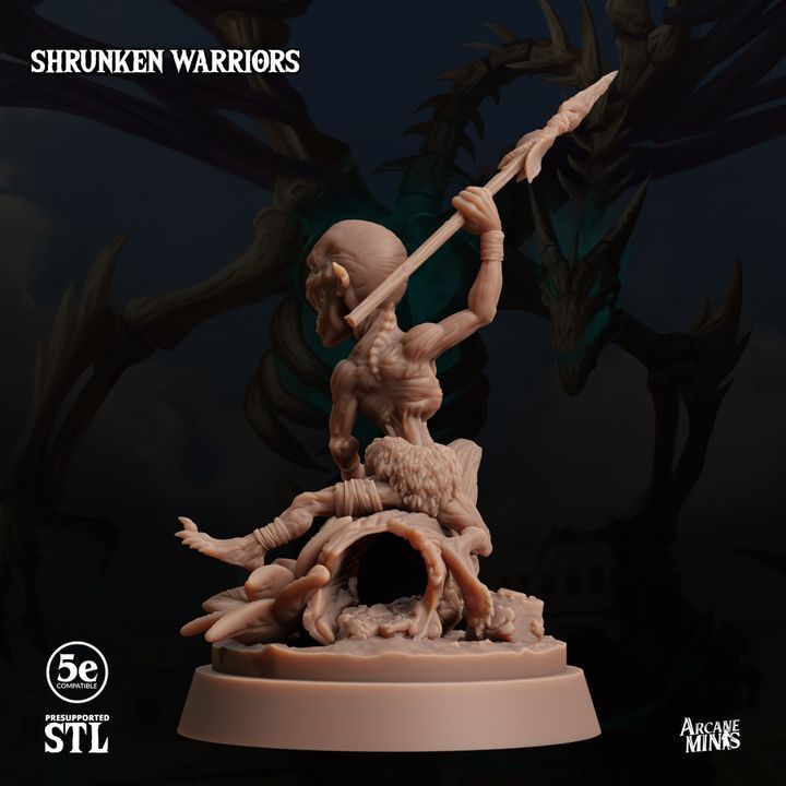 Undead Necromancer Warrior Miniature | Medium | Sordane Publishing | D&D DnD Pathfinder Miniature