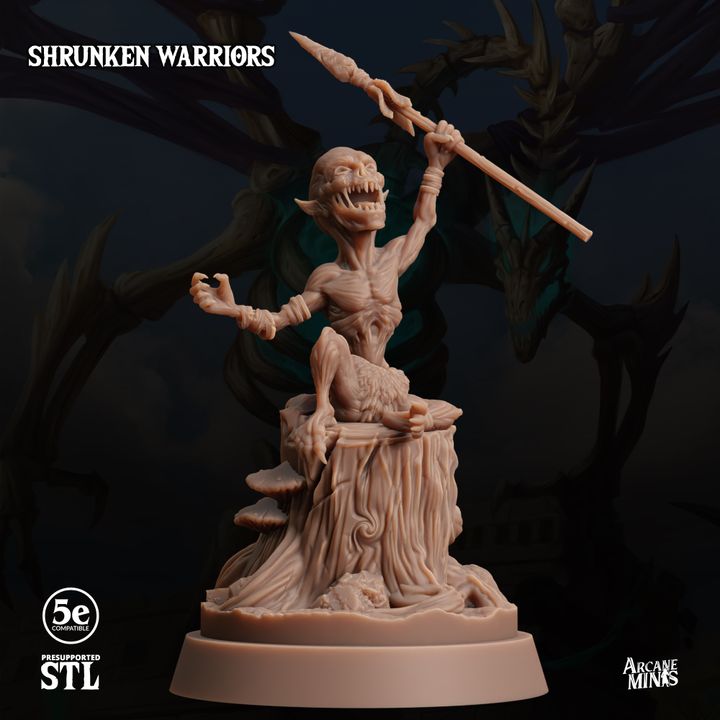 Undead Necromancer Warrior Miniature | Medium | Sordane Publishing | D&D DnD Pathfinder Miniature