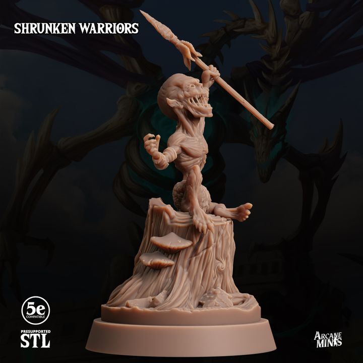 Undead Necromancer Warrior Miniature | Medium | Sordane Publishing | D&D DnD Pathfinder Miniature