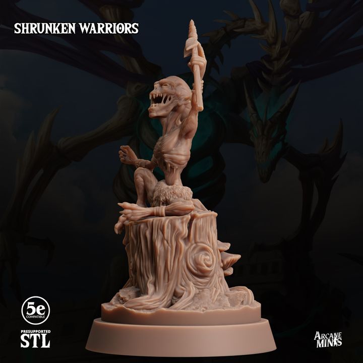 Undead Necromancer Warrior Miniature | Medium | Sordane Publishing | D&D DnD Pathfinder Miniature