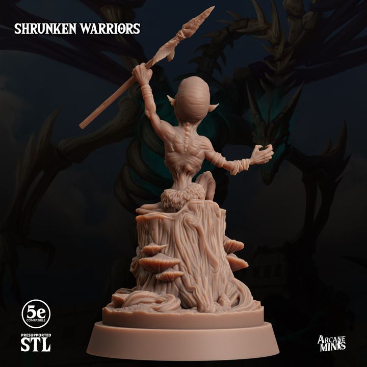 Undead Necromancer Warrior Miniature | Medium | Sordane Publishing | D&D DnD Pathfinder Miniature