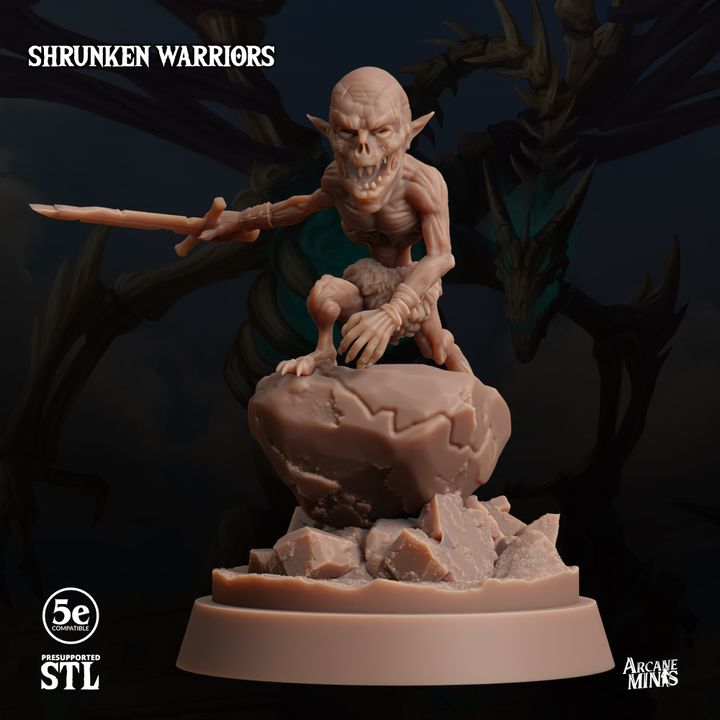 Undead Necromancer Warrior Miniature | Medium | Sordane Publishing | D&D DnD Pathfinder Miniature