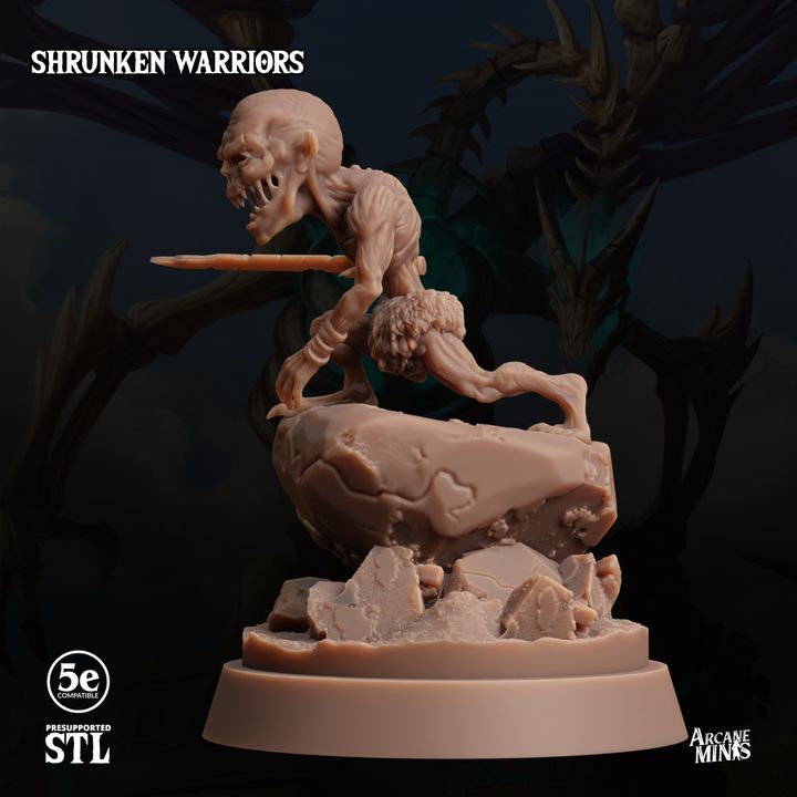 Undead Necromancer Warrior Miniature | Medium | Sordane Publishing | D&D DnD Pathfinder Miniature