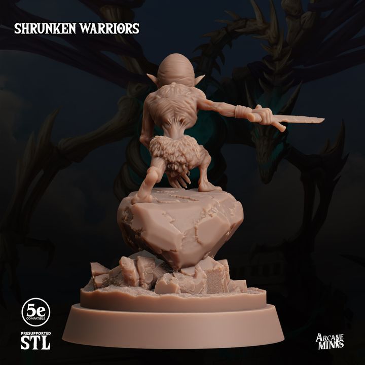 Undead Necromancer Warrior Miniature | Medium | Sordane Publishing | D&D DnD Pathfinder Miniature