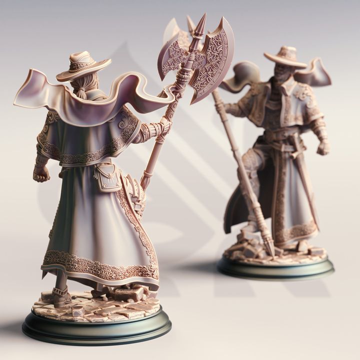 Mage Hunter Rogue Fighter | Medium | DM Stash | D&D DnD Pathfinder Miniature