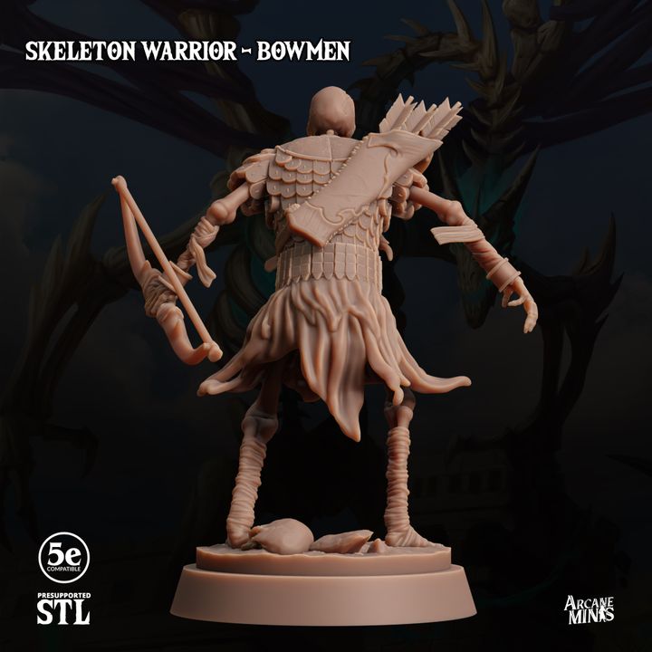 Skeleton Archer - Aiming (25mm Base)