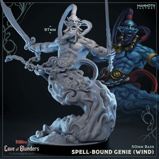 Spell Bound Genie - Guard (50mm Base)