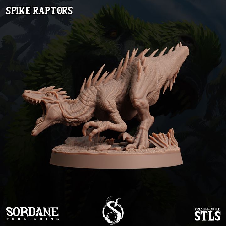 Spike Raptors - Running (30mm Base)