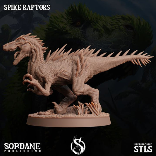 Spike Raptors - Running (30mm Base)