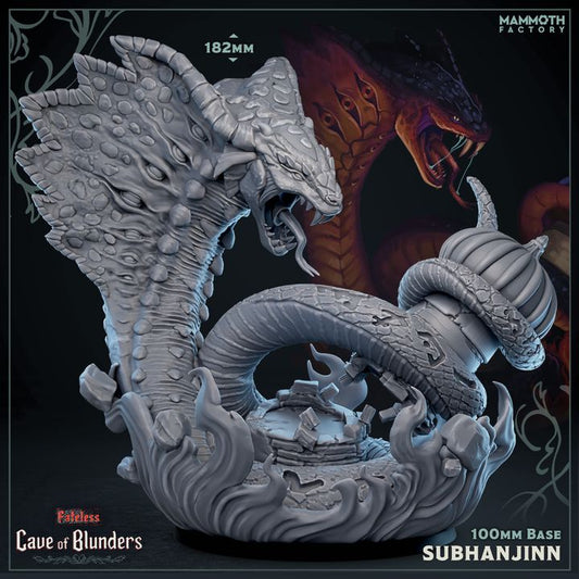 Subhanjinn - Fire Elemental (100mm Base)