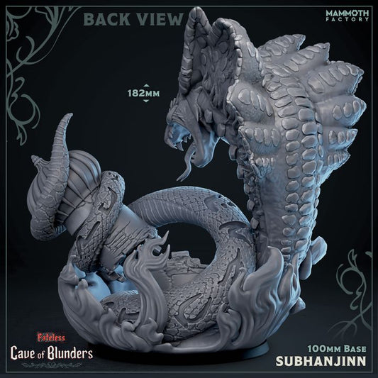 Subhanjinn - Fire Elemental (100mm Base)