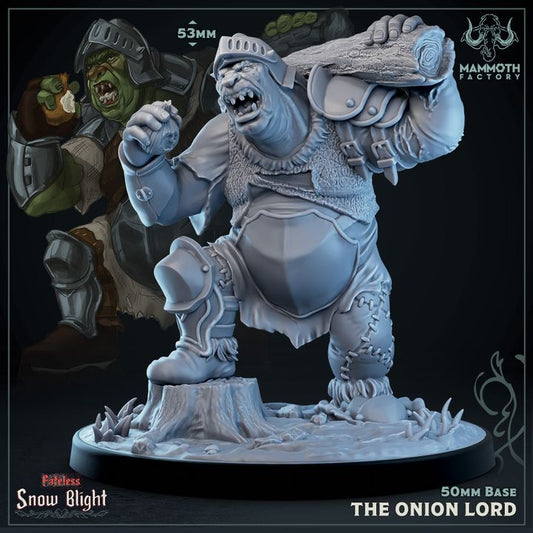 Ogre Club Warlord Fighter | Large | Mammoth Factory | D&D DnD Pathfinder Miniature