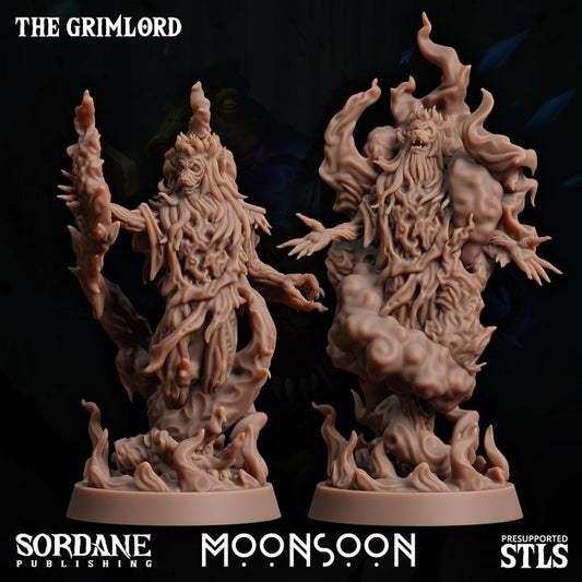 Grimlord - Commanding (25mm Base)