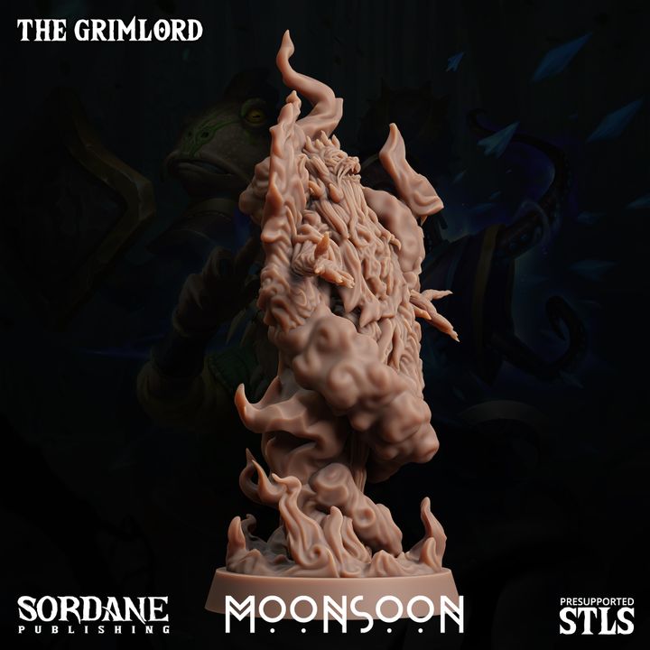 Grimlord - Commanding (25mm Base)