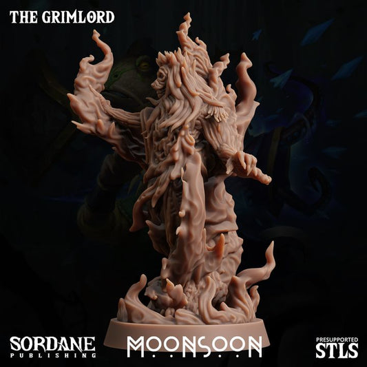Grimlord - Commanding (25mm Base)
