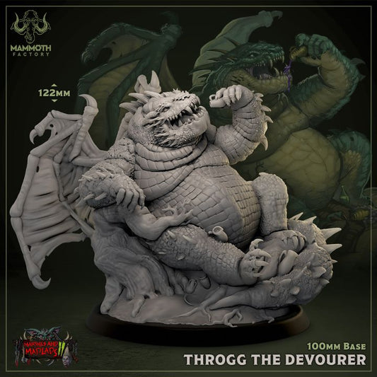 Dragon Monstrosity Colossal Wings | Gargantuan | Mammoth Factory | D&D DnD Pathfinder Miniature