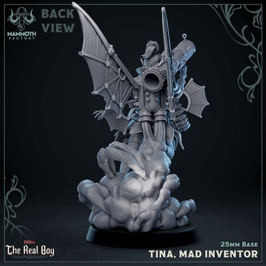 Fairy Artificer Tinkerer Wings | Medium | Mammoth Factory | D&D DnD Pathfinder Miniature