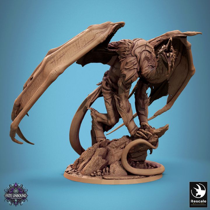 Zarkael, el Azote Celestial - Acecho (Base de 100 mm)