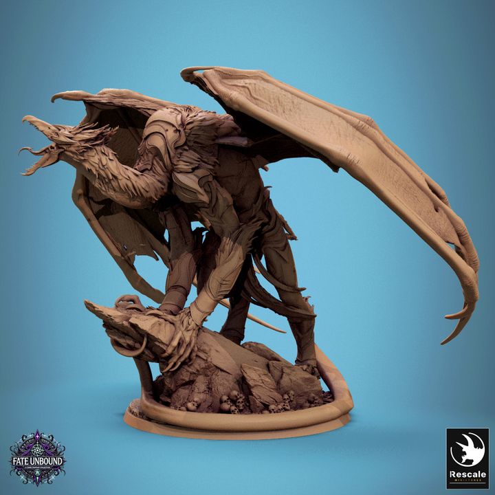 Zarkael, el Azote Celestial - Acecho (Base de 100 mm)