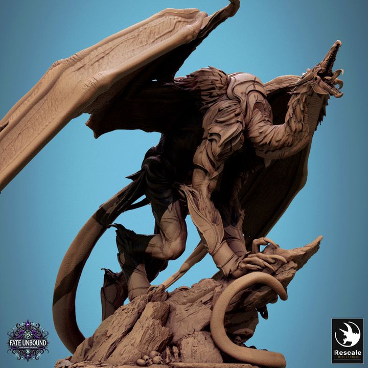 Zarkael, el Azote Celestial - Acecho (Base de 100 mm)