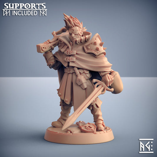 Aaron Blacksparrow - Thief (25mm Base)