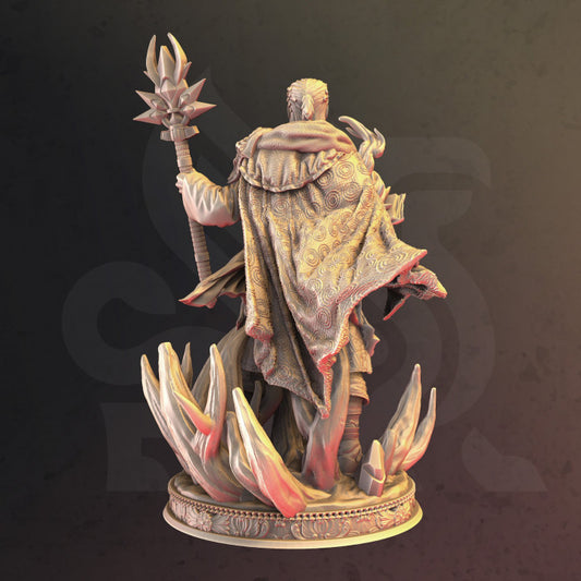 Human Wizard Loremaster - Casting (25mm Base)