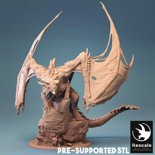 Adult Magma Dragon - Regal (75mm Base)