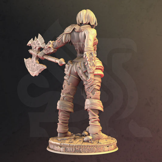 Goliath Barbarian - Battle Ready (25mm Base)