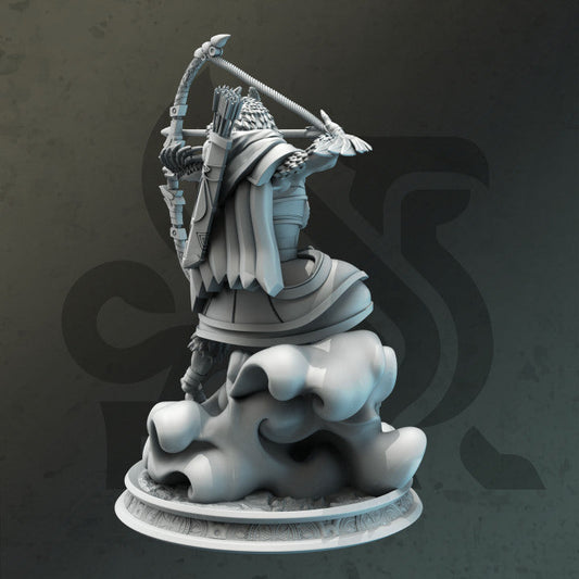 Birdfolk Avian Ranger Archer Miniature | Medium | DM Stash | D&D DnD Pathfinder Miniature