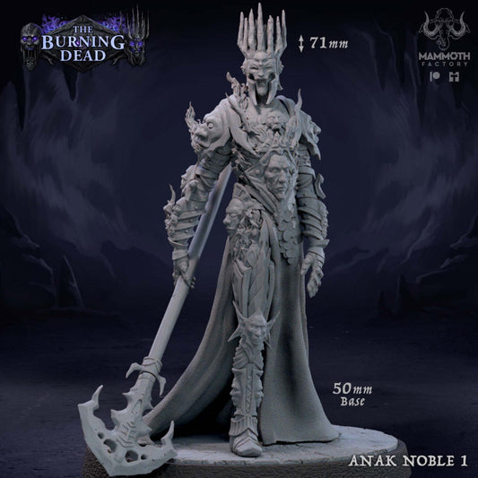 Anak Noble - Commanding (50mm Base)