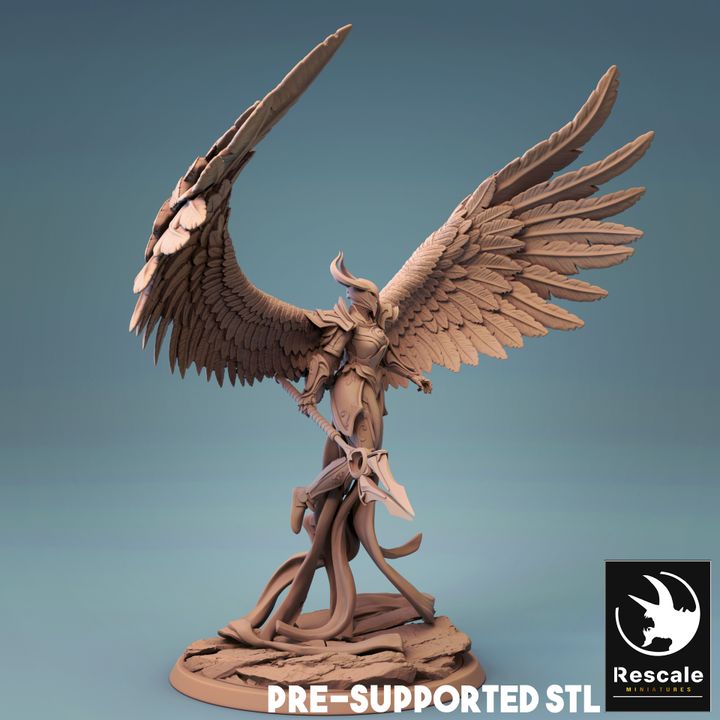 Angelic Warrior - Majestic (50mm Base)