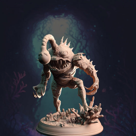 Angler Fish Abomination - Stalking (25mm Base)