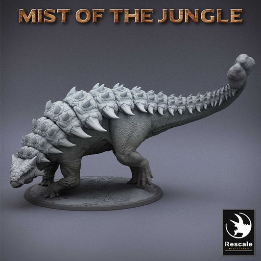 Collection Ankylosaurus Dinosaur Beasts Models | Gargantuan | Rescale Miniatures | D&D DnD Pathfinder Miniature
