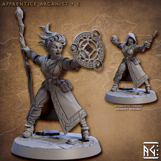 Apprentice Arcanist - Casting (25mm Base)