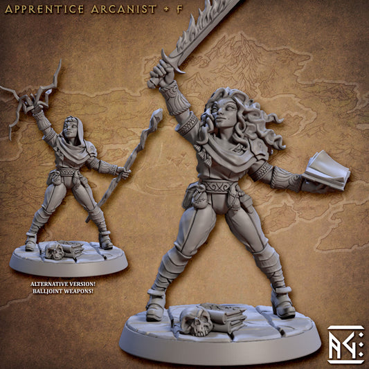 Apprentice Arcanist - Spellcaster (25mm Base)