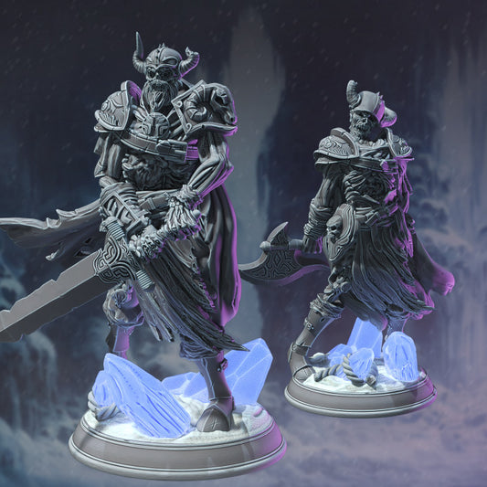 Draugr Undead Warriors Armor Combat | Medium | DM Stash | D&D DnD Pathfinder Miniature