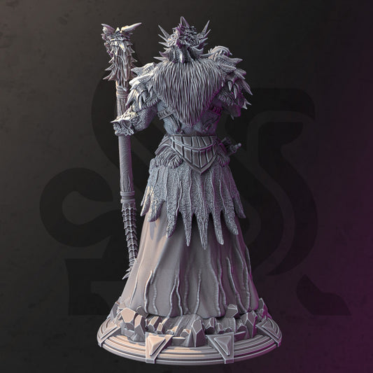 Dragonborn Sorcerer - Casting (25mm Base)