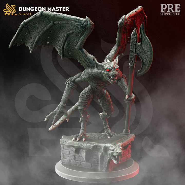 Belfrian Gargoyle Stone Guardian Constructs | Medium | DM Stash | D&D DnD Pathfinder Miniature