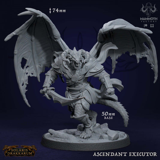 Ascendant Executor - Sword (50mm Base)