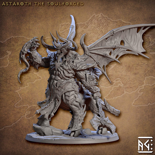 Astaroth the Soulforged - Standing (125mm Base)