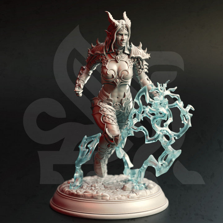 Tiefling Sorcerer - Casting (25mm Base)