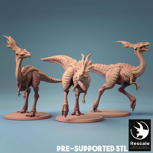 Austriceratops - Running (50mm Base)