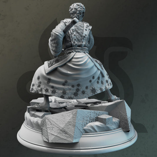 Water Elf Samurai - Guard (25mm Base)