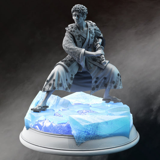 Water Elf Samurai - Guard (25mm Base)